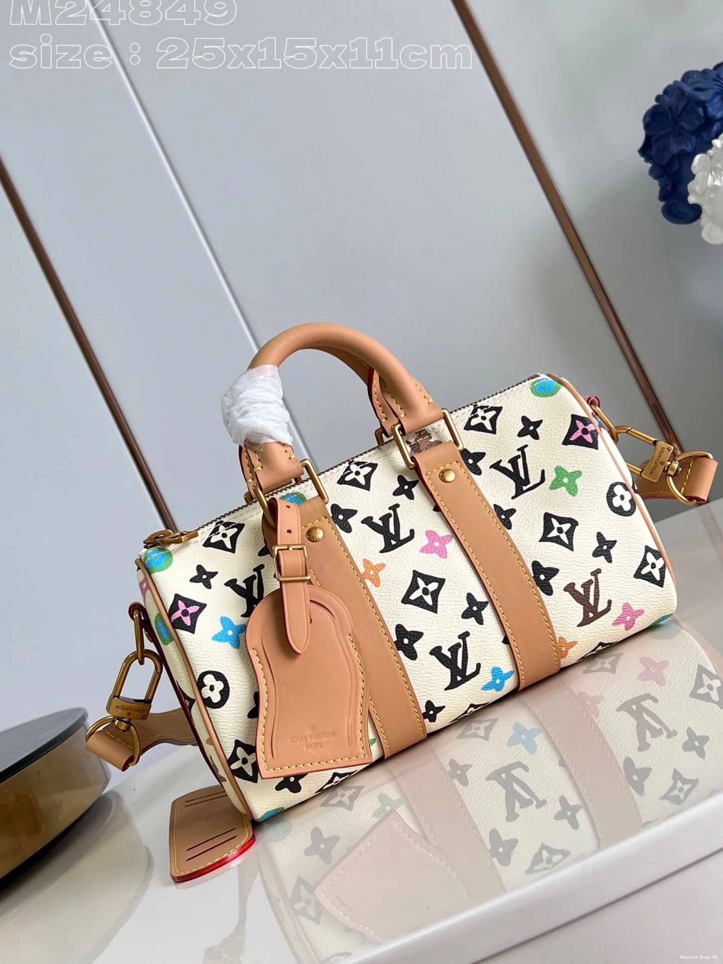 Cheap VUITTON BANDOULIÈRE KEEPALL 25 LOUIS 0819
